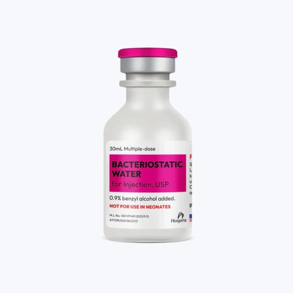 Bacteriostatic Water 30ml (Hospira), lab supply from Bold Research Labs