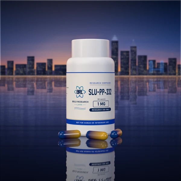 SLU-PP-332 Capsules 1mg capsule bottle, research compound from Bold Research Labs