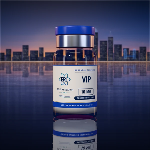 VIP 10mg vial, research compound from Bold Research Labs